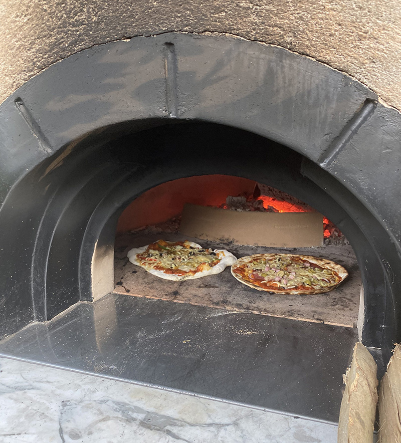 Pizza oven van Mie Pieters